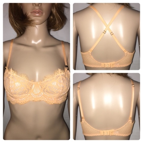 LAST TWO AVAILABLE! - New VS Dream Angels Push Up Without Padding Bra Size 32B - Picture 1 of 13